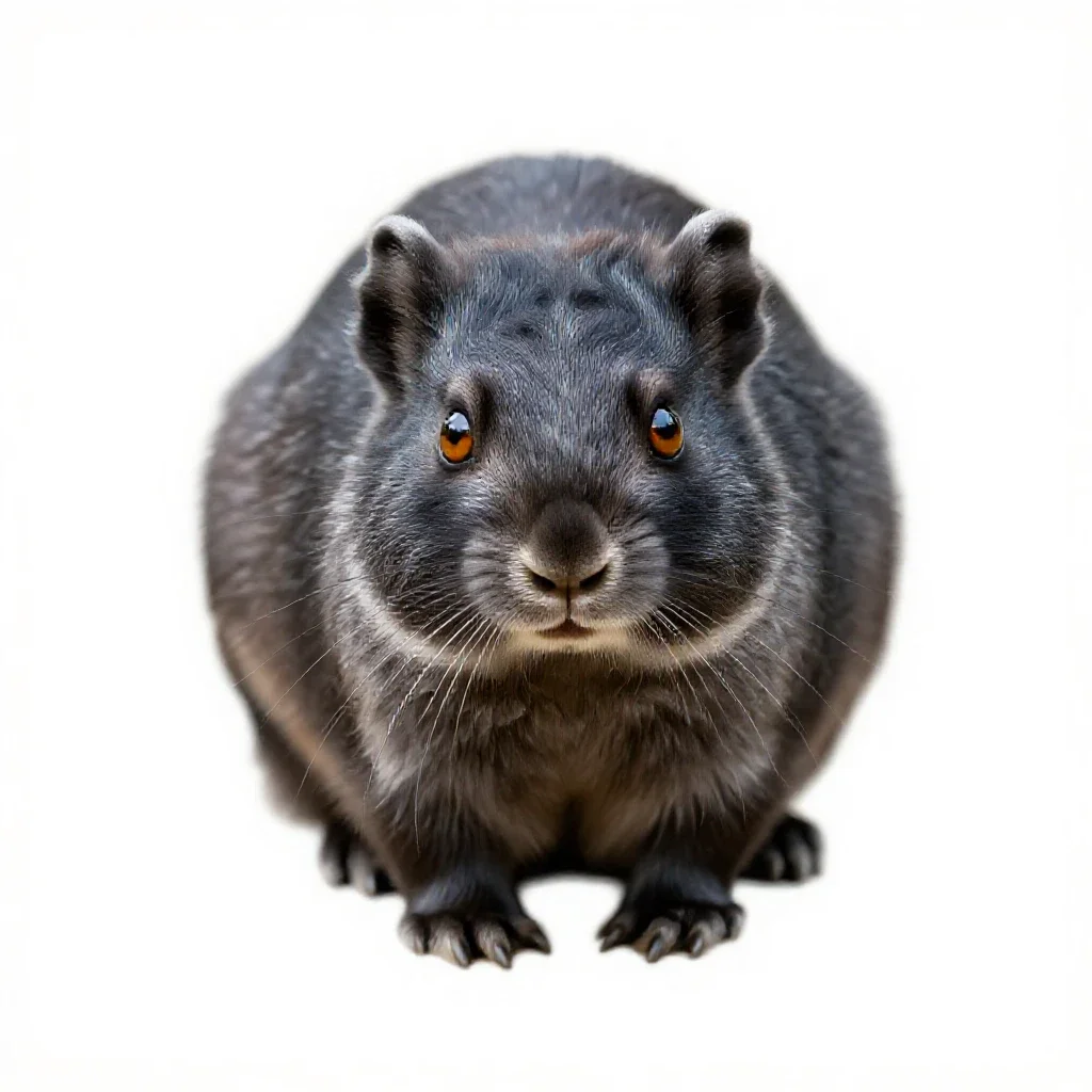 Lagomorph isolated on a white background