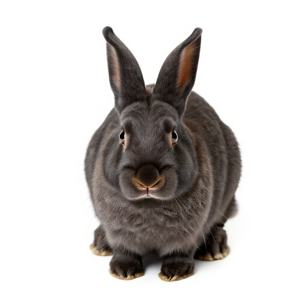 Lapin isolated on a white background