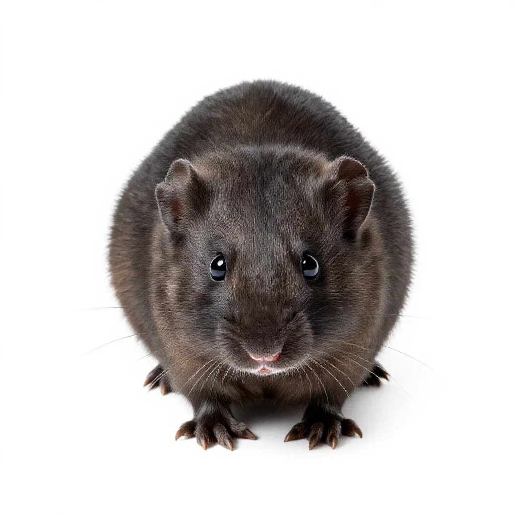 Loir isolated on a white background