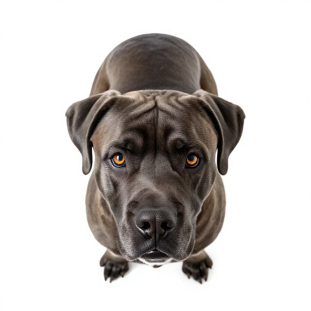 Mastiff isolated on a white background