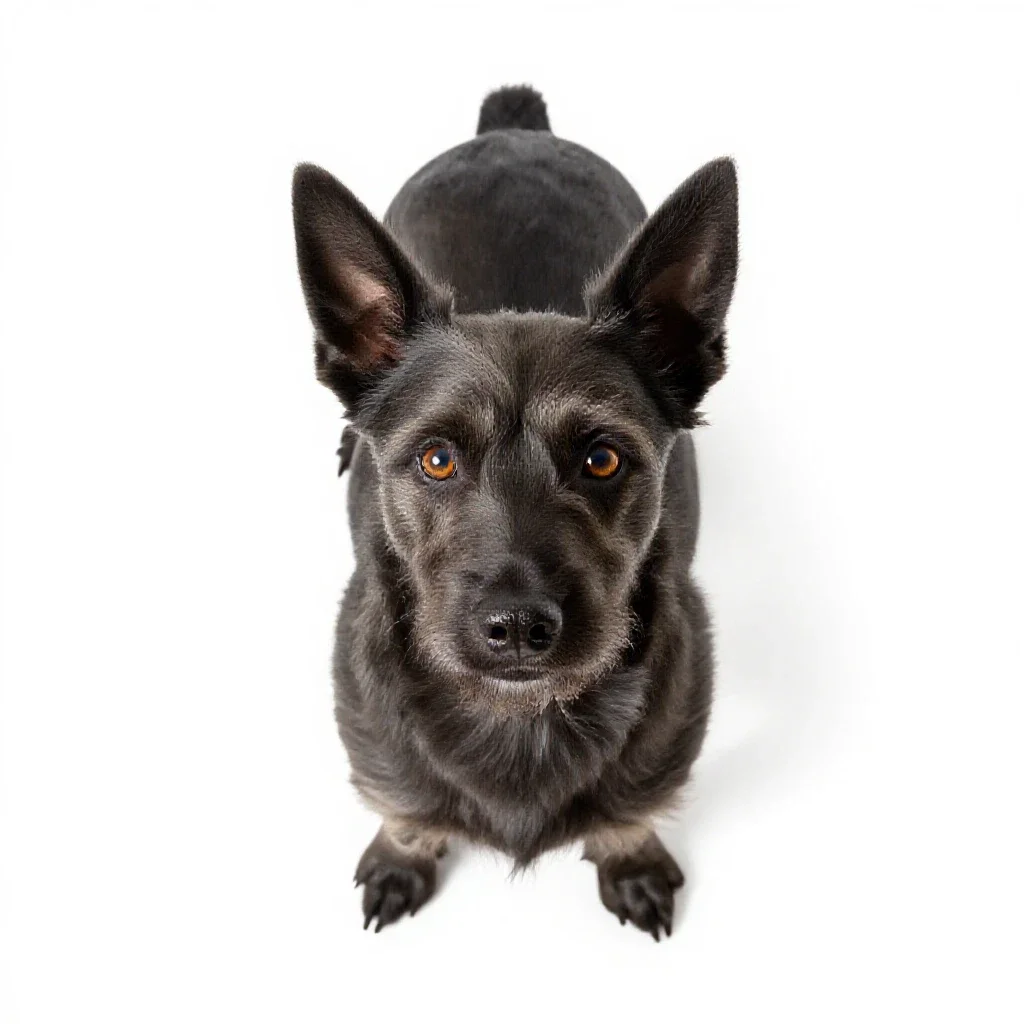 Schipperke isolated on a white background