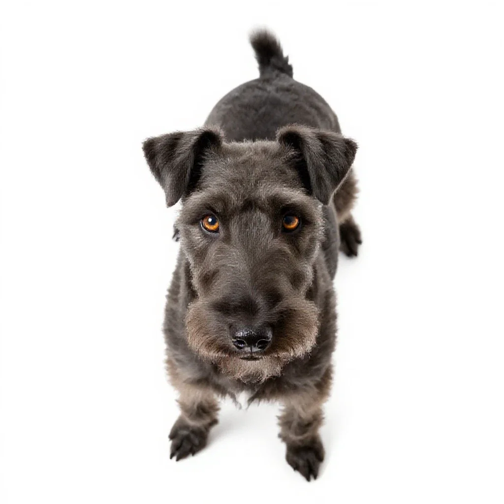 Smooth-haired fox terrier isolated on a white background