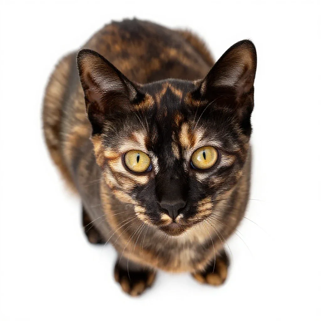 Tortoiseshell isolated on a white background