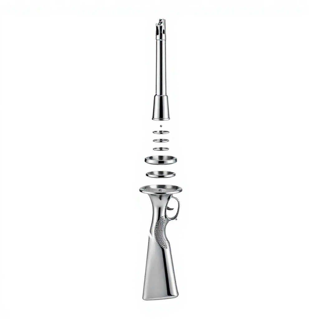 Bayonet isolated on a white background