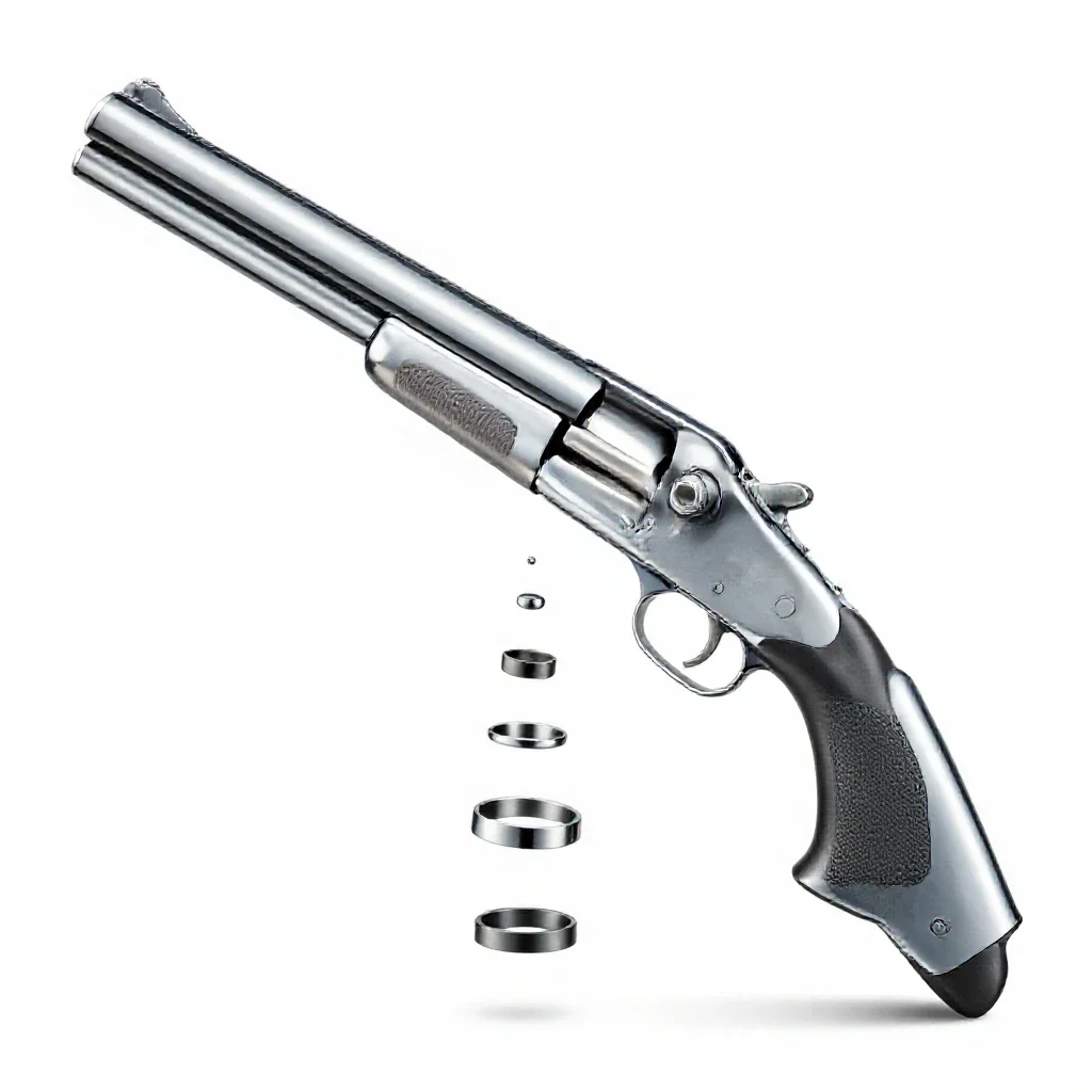 Blunderbuss isolated on a white background