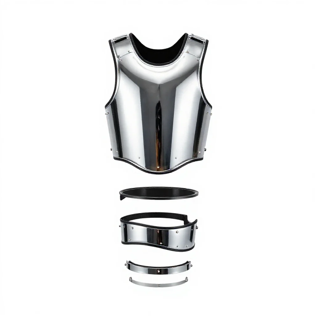 Body armor isolated on a white background