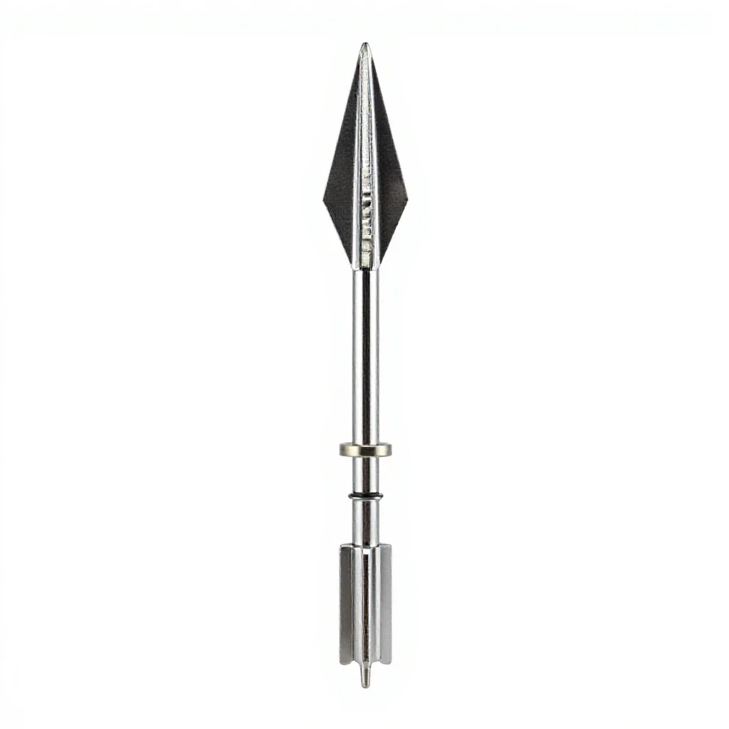 Butt shaft isolated on a white background