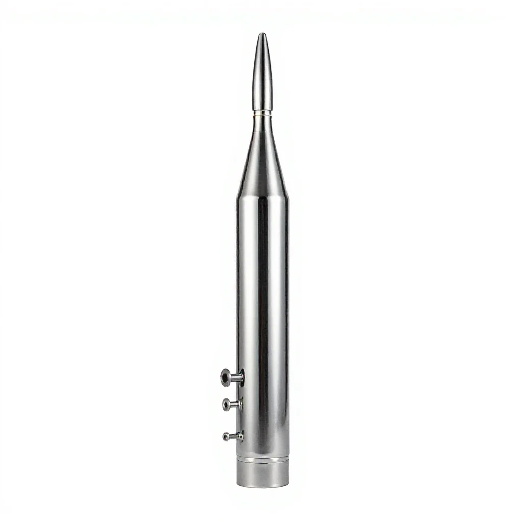 Chemical weapon isolated on a white background