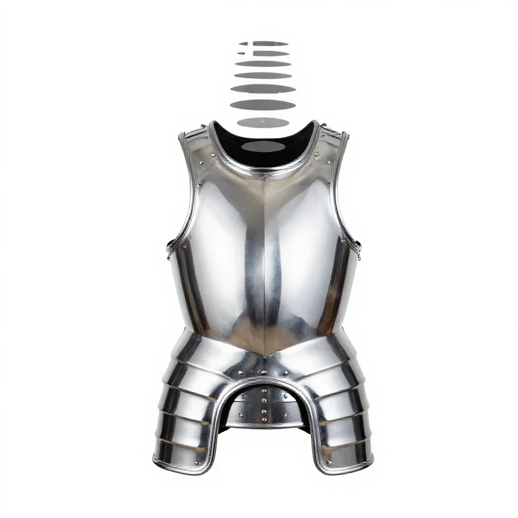 Corselet isolated on a white background