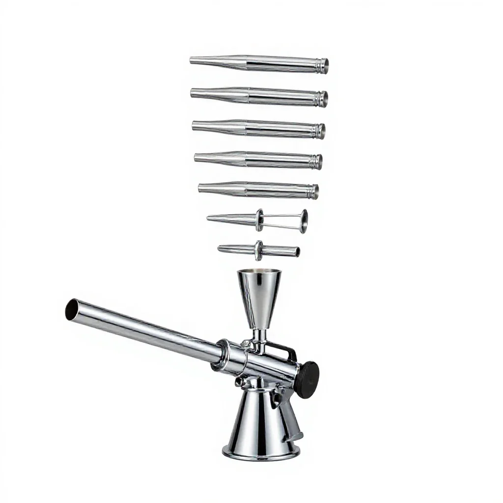 Flamethrower isolated on a white background