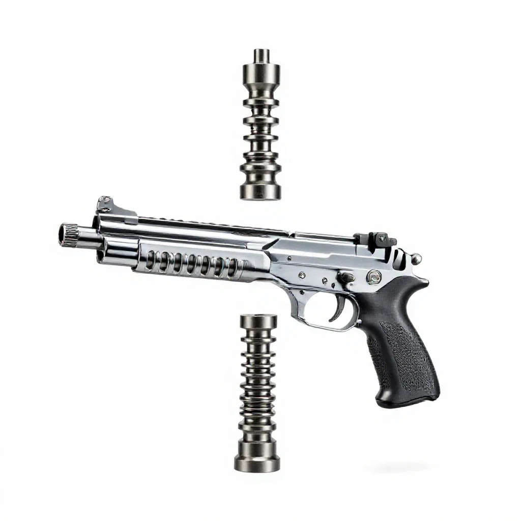 Machine gun isolated on a white background