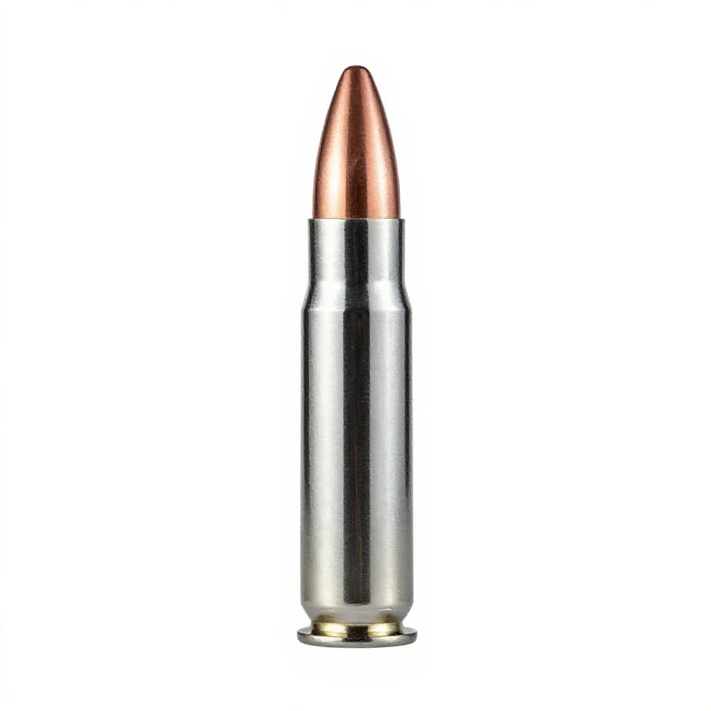 Rubber bullet isolated on a white background
