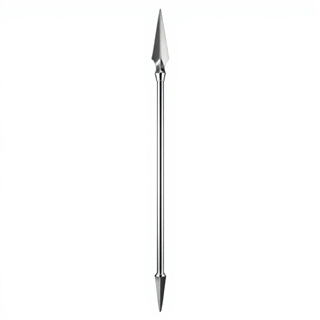 Spear isolated on a white background