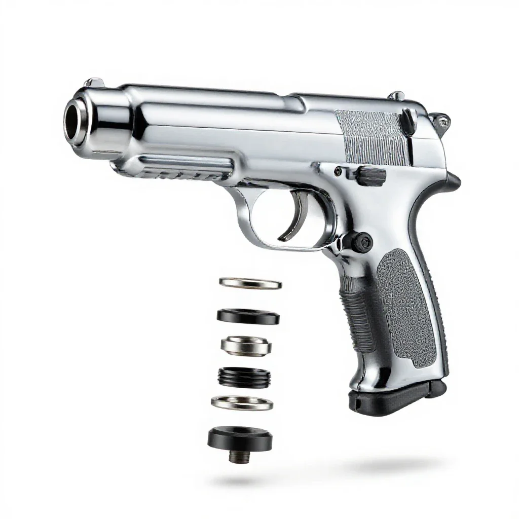 Stun gun isolated on a white background