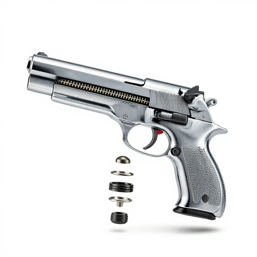 Zip gun isolated on a white background