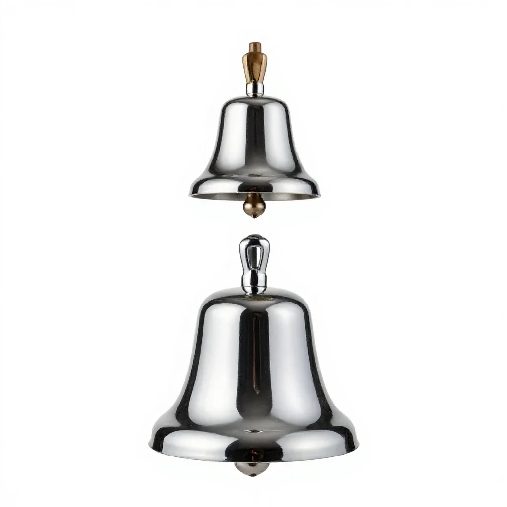 Dinner bell isolated on a white background
