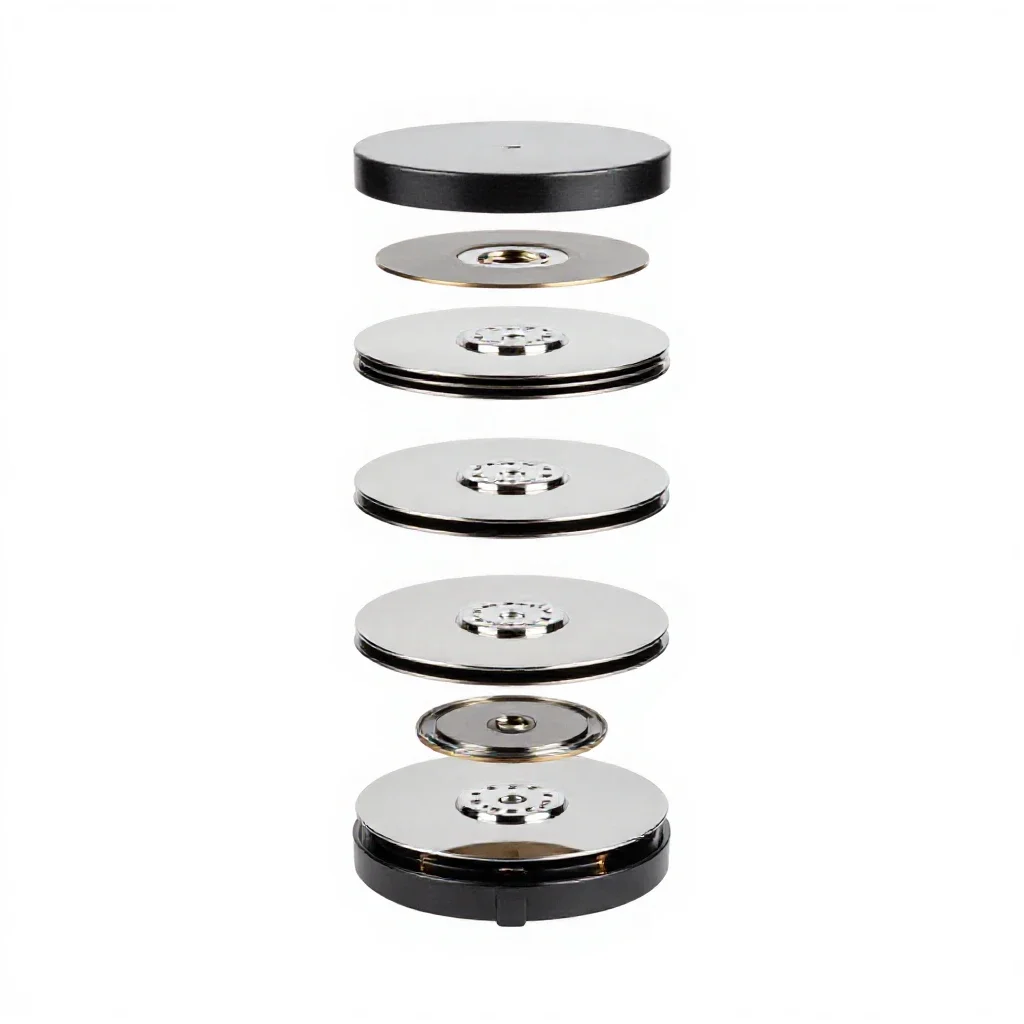 Disk controller isolated on a white background