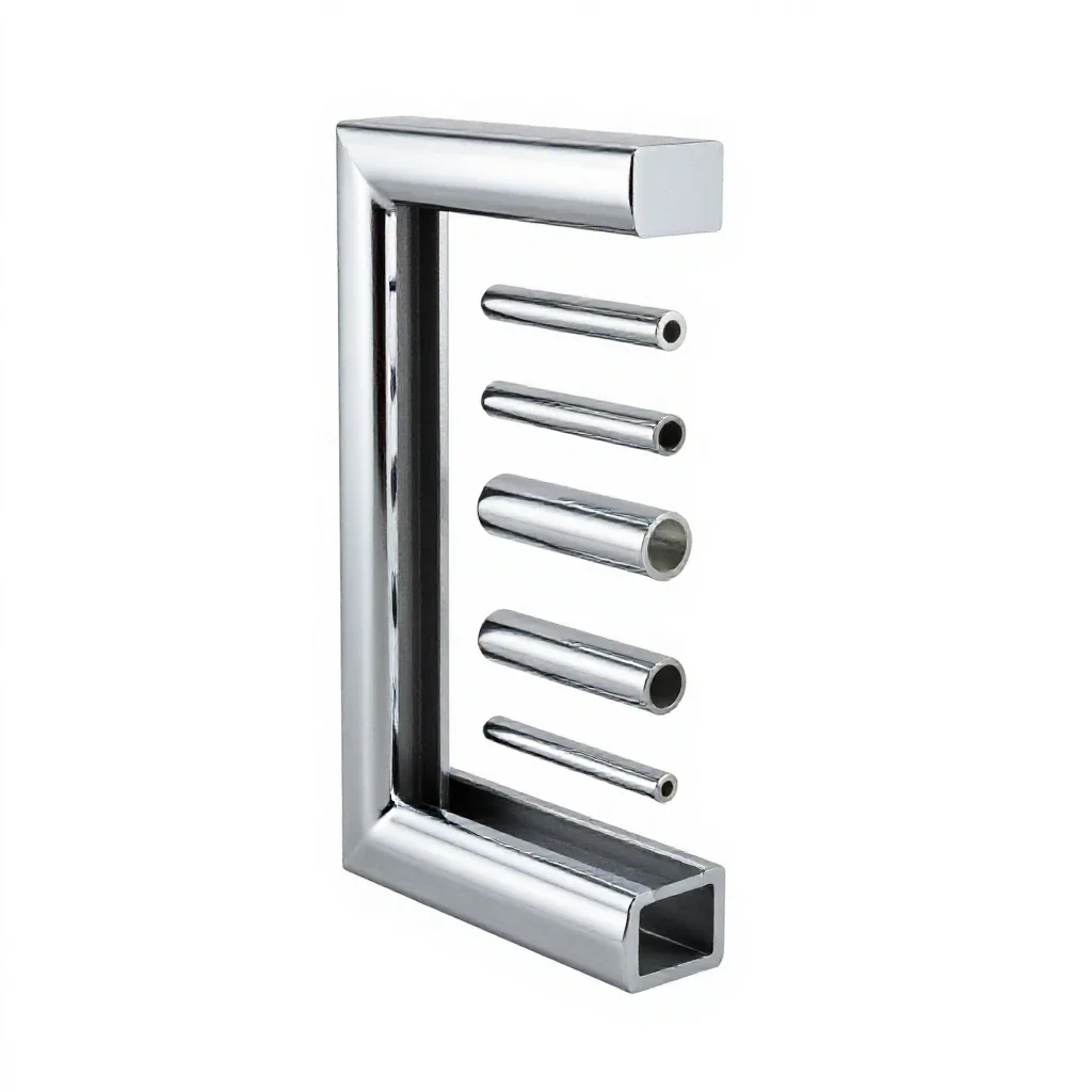 Doorjamb isolated on a white background