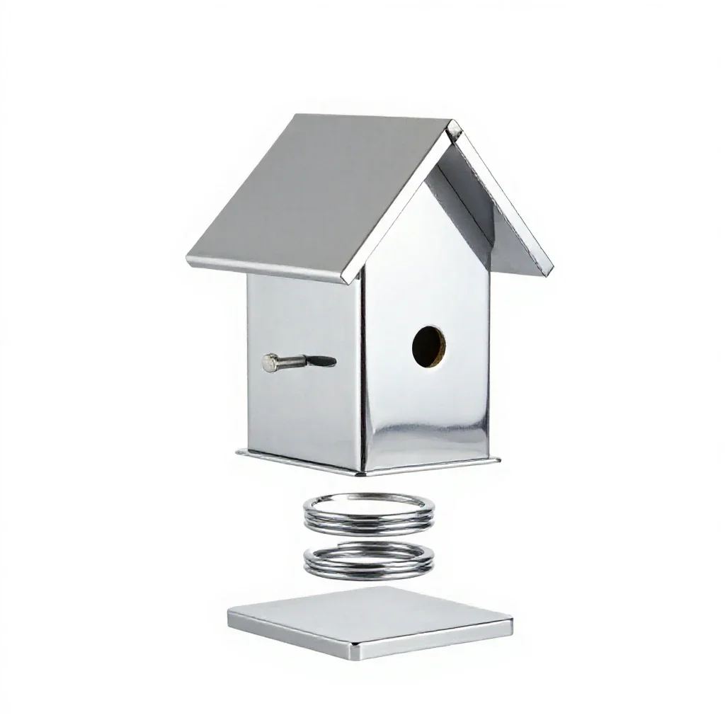 Dovecote isolated on a white background