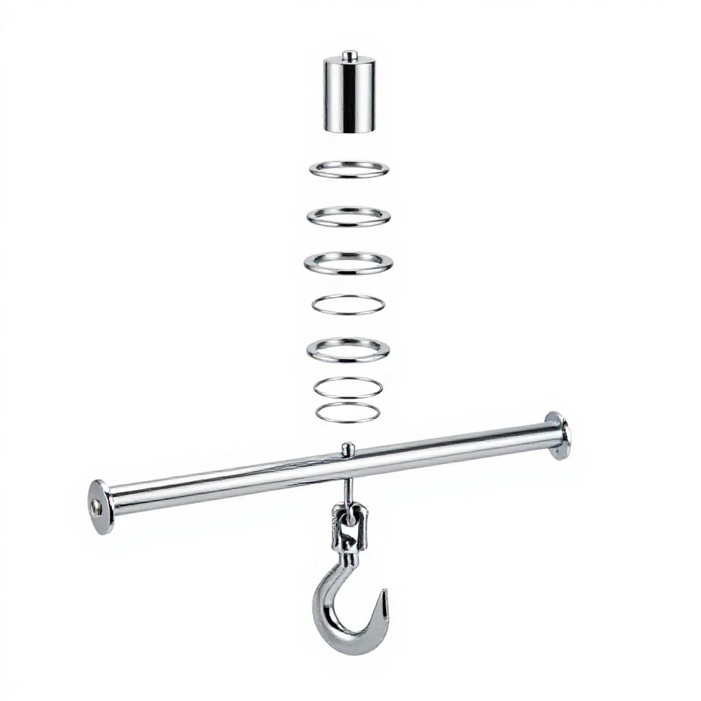 Drawbar isolated on a white background