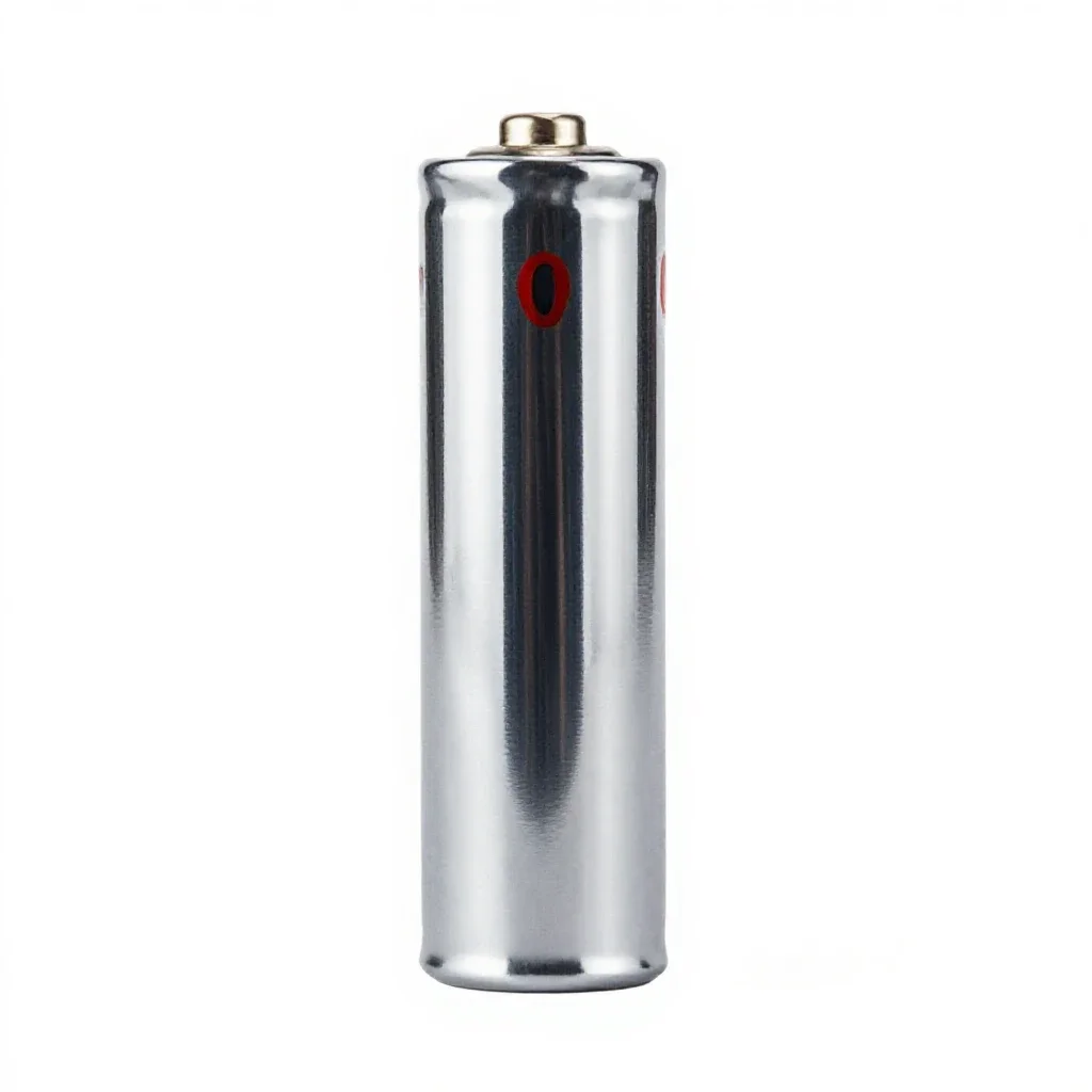 Dry battery isolated on a white background