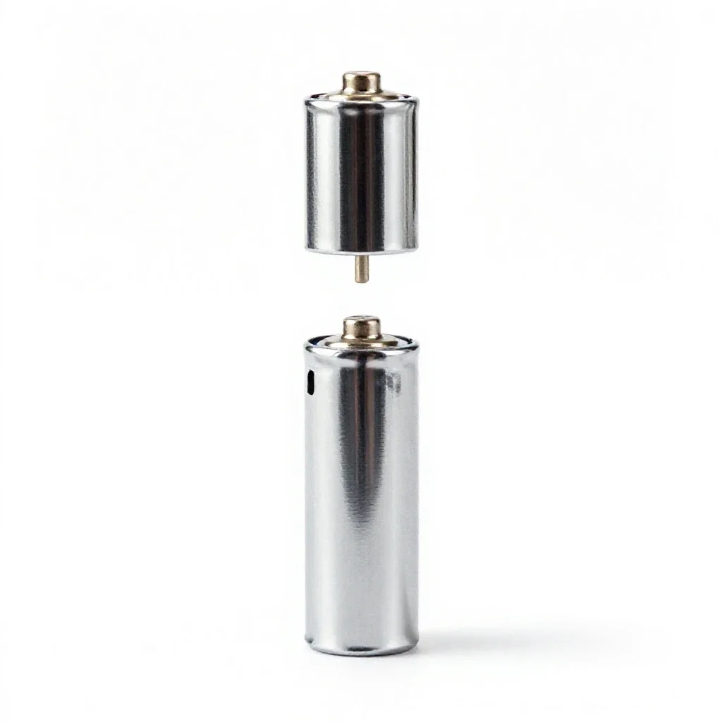 Dry cell isolated on a white background