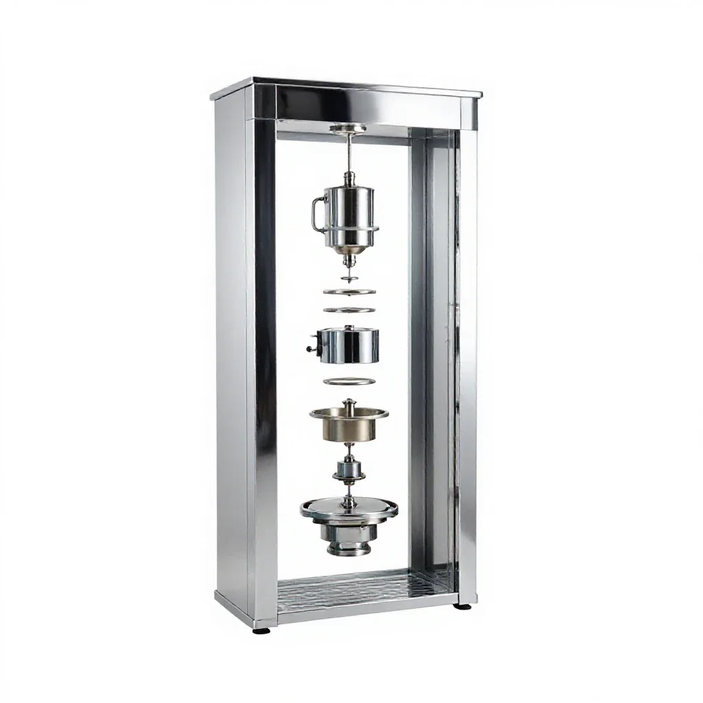 Dumbwaiter isolated on a white background