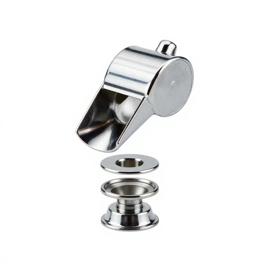 Factory whistle isolated on a white background