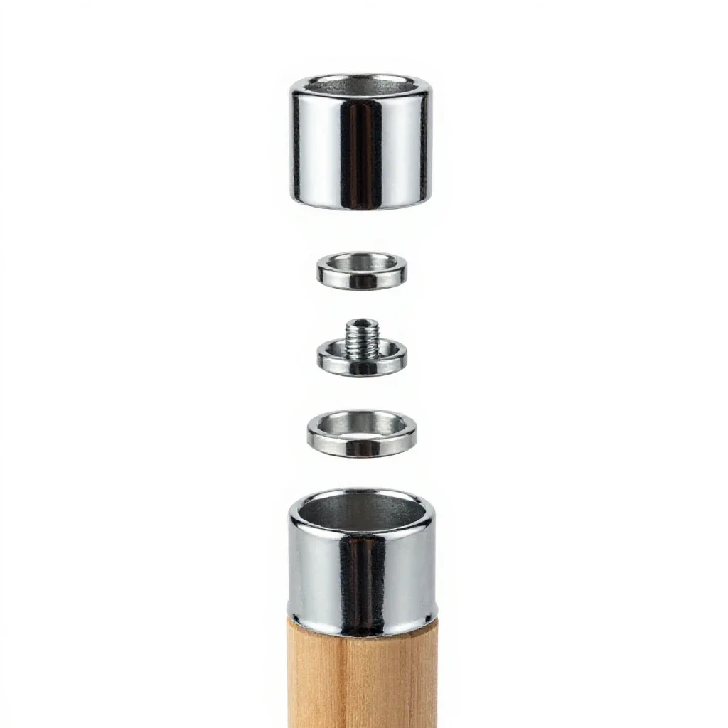 Ferrule isolated on a white background
