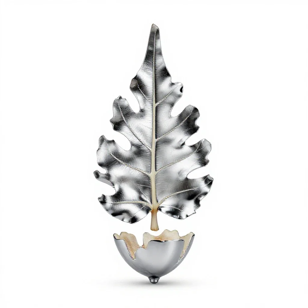 Fig leaf isolated on a white background