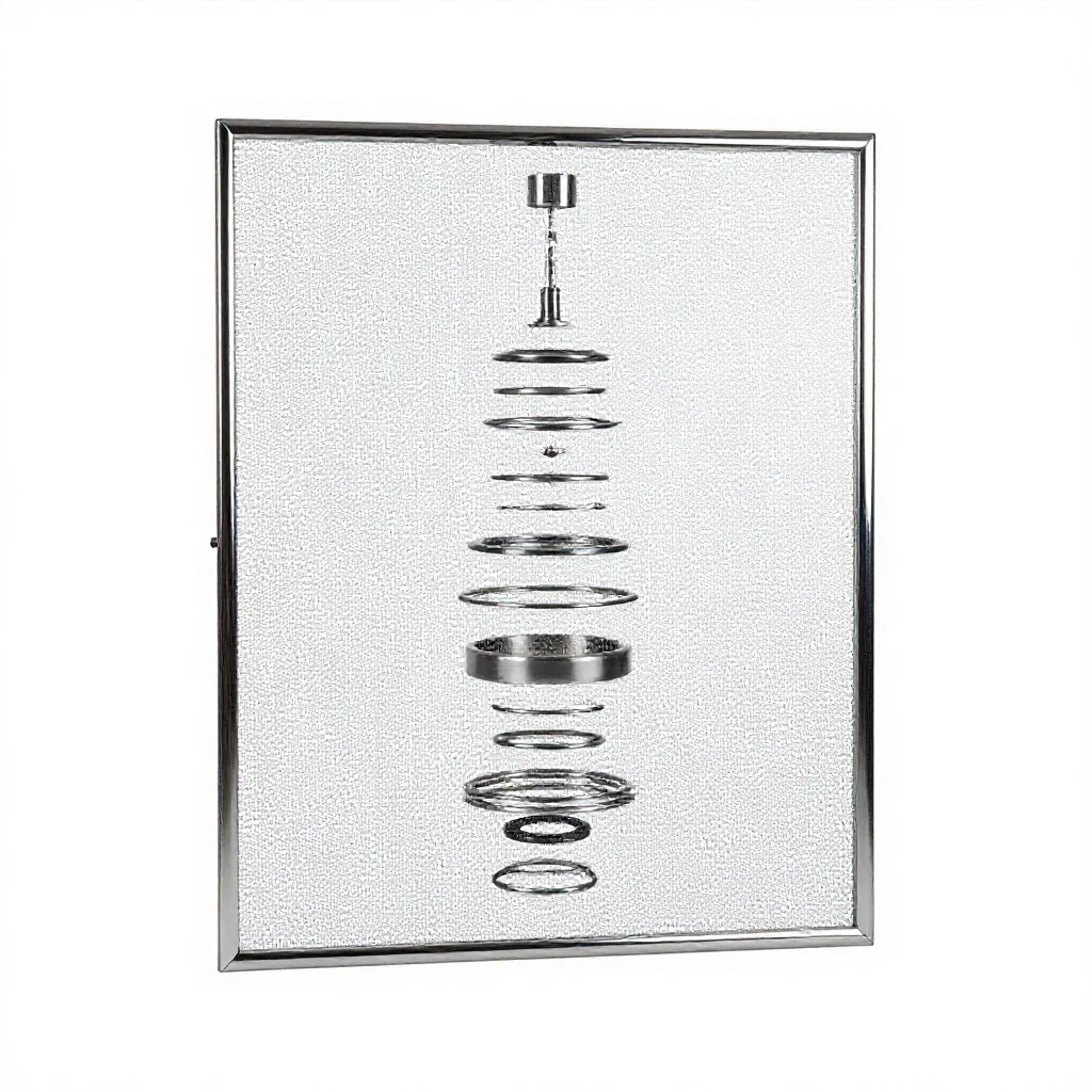 Fire screen isolated on a white background