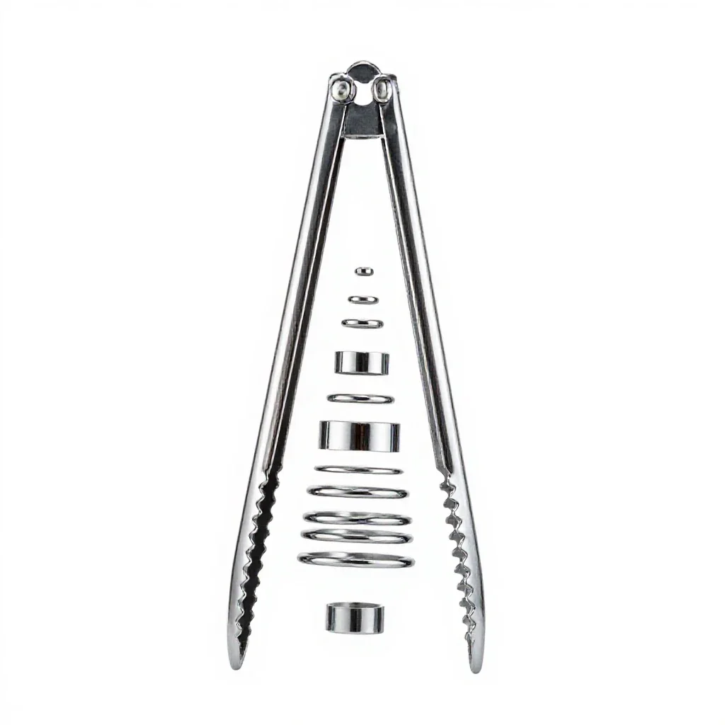 Fire tongs isolated on a white background