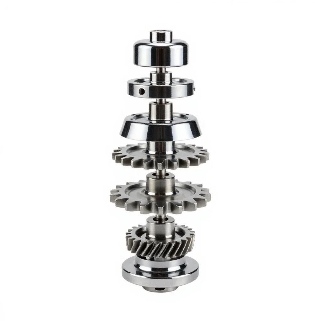 First gear isolated on a white background