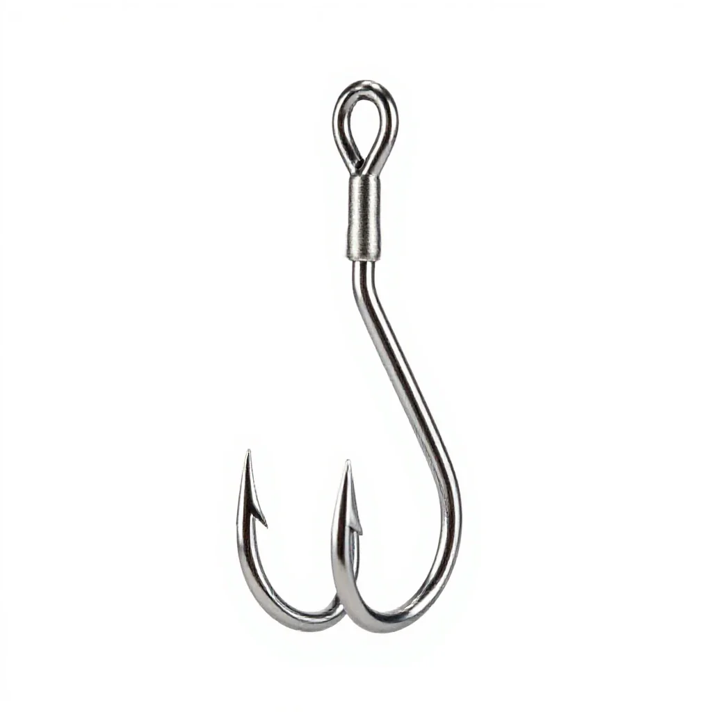 Fishhook isolated on a white background
