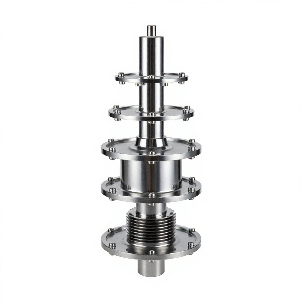 Fluid flywheel isolated on a white background