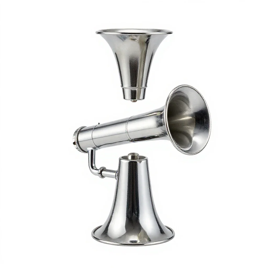 Foghorn isolated on a white background