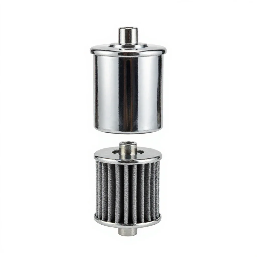 Fuel filter isolated on a white background