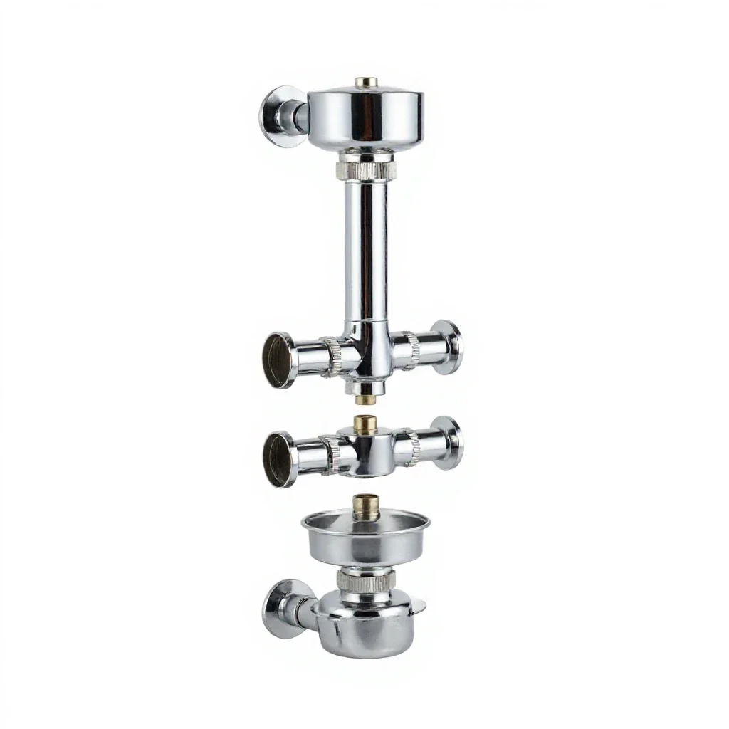 Gas bracket isolated on a white background