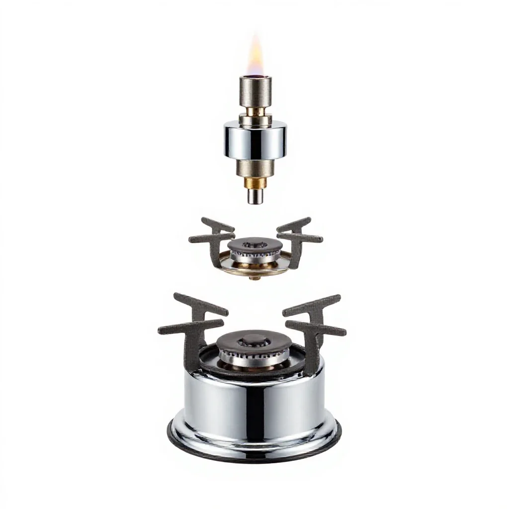 Gas burner isolated on a white background