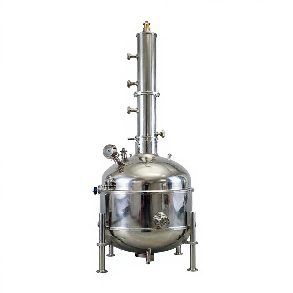 Gas-cooled reactor isolated on a white background