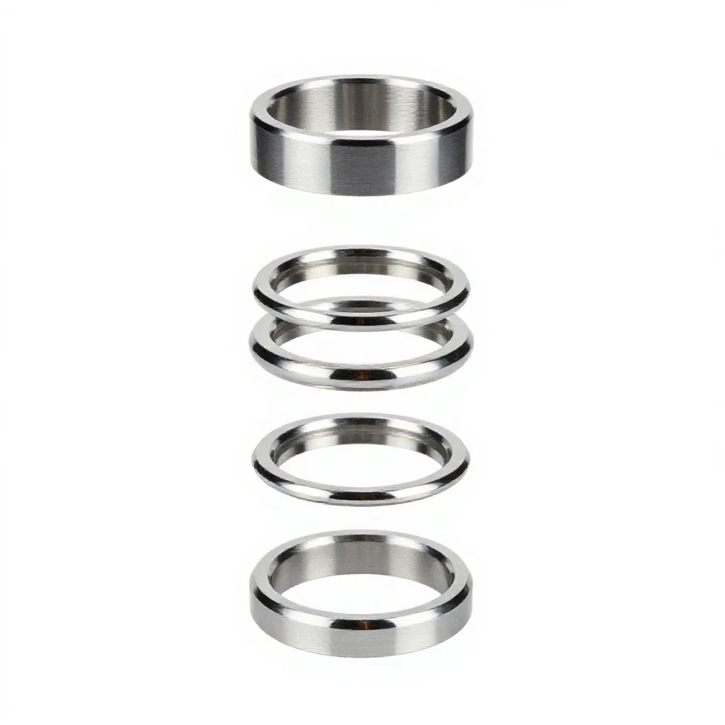 Gas ring isolated on a white background