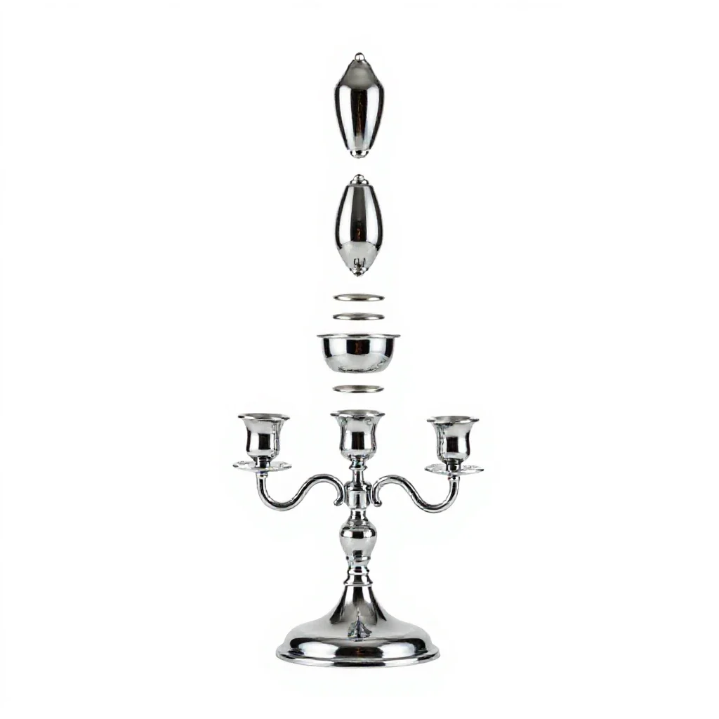 Girandole isolated on a white background