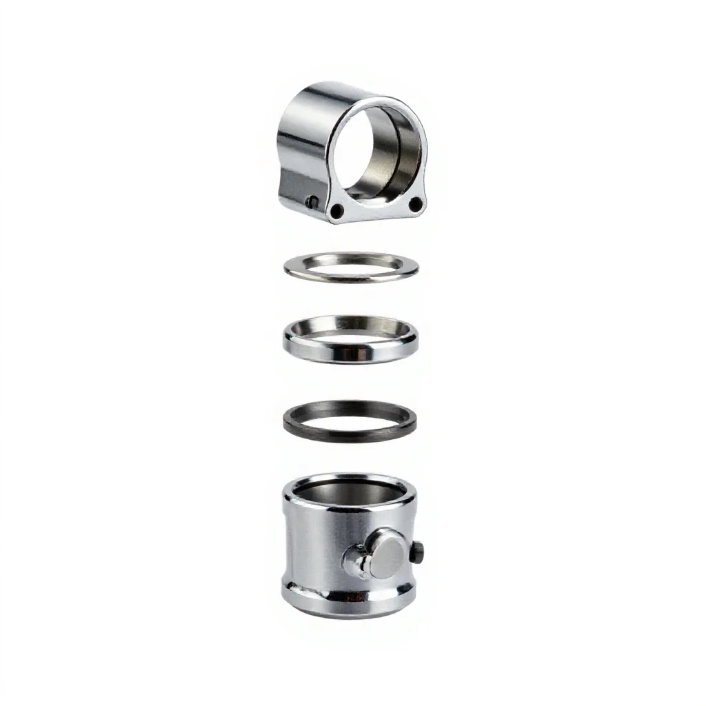 Gunsight isolated on a white background