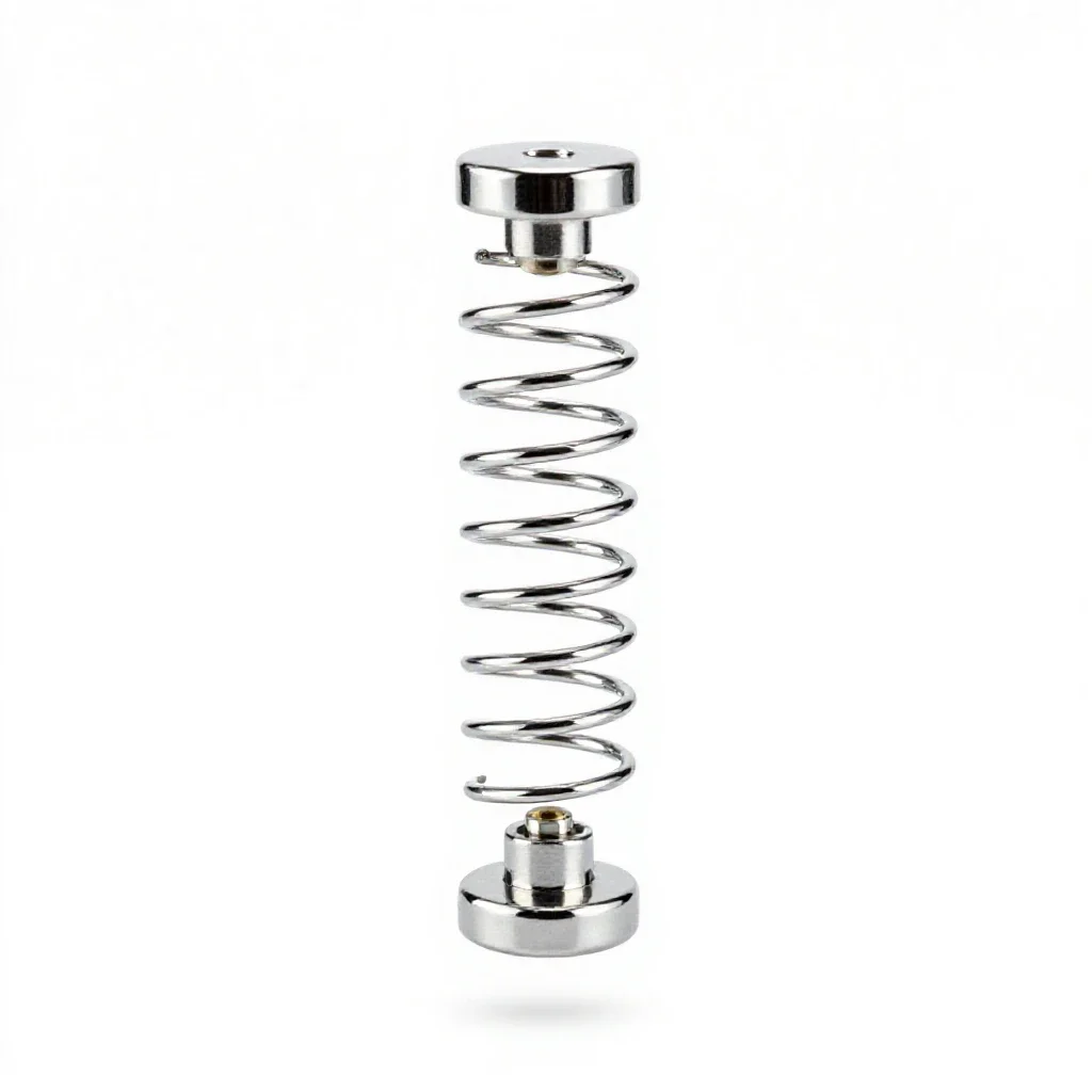 Hairspring isolated on a white background