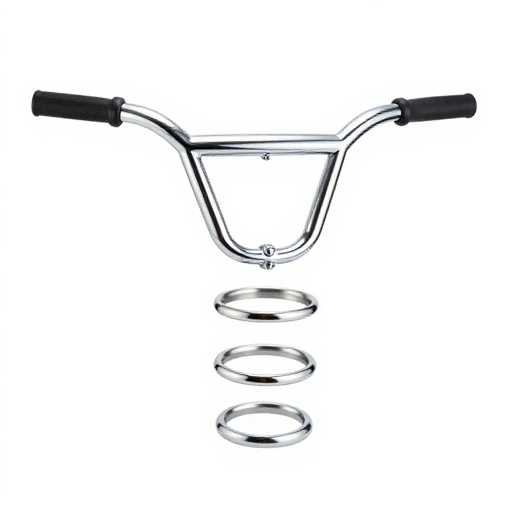 Handlebar isolated on a white background