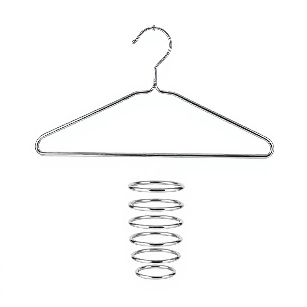 Hanger isolated on a white background