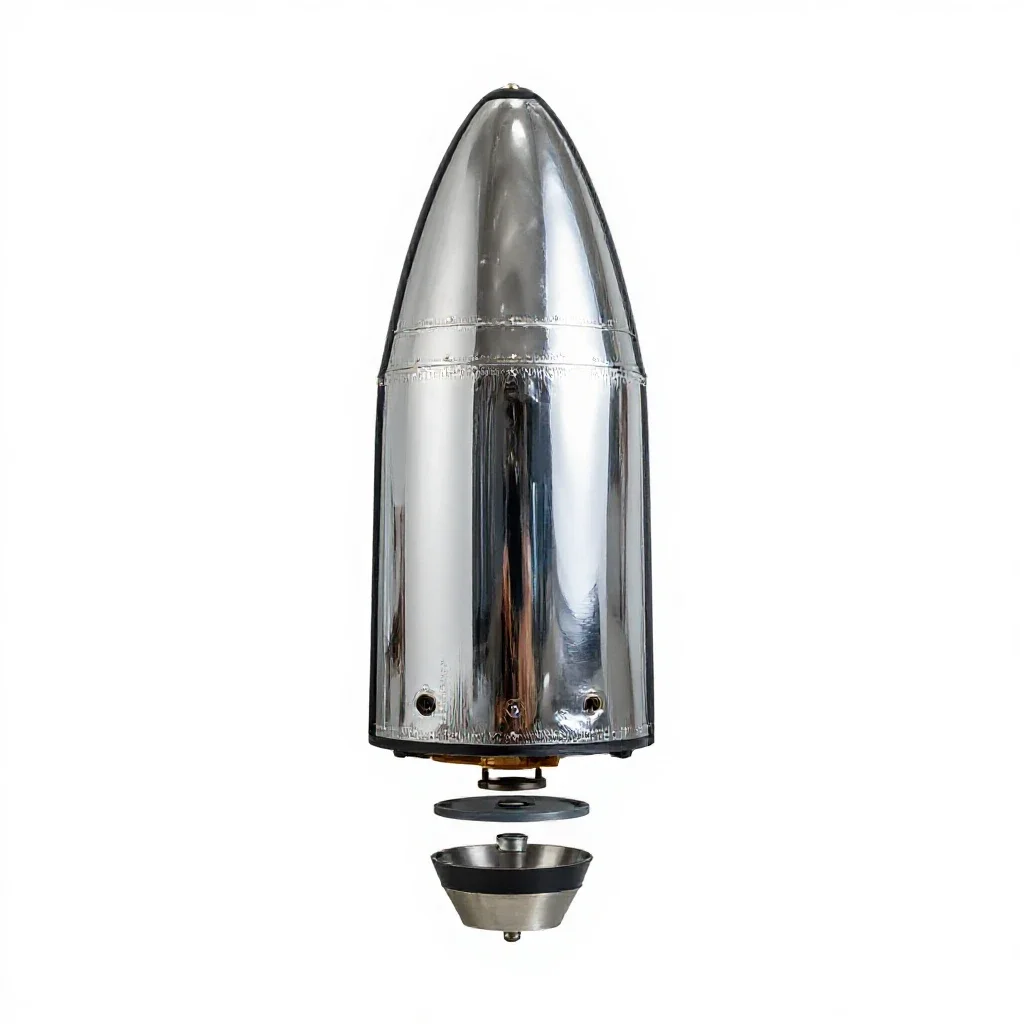 Heat shield isolated on a white background