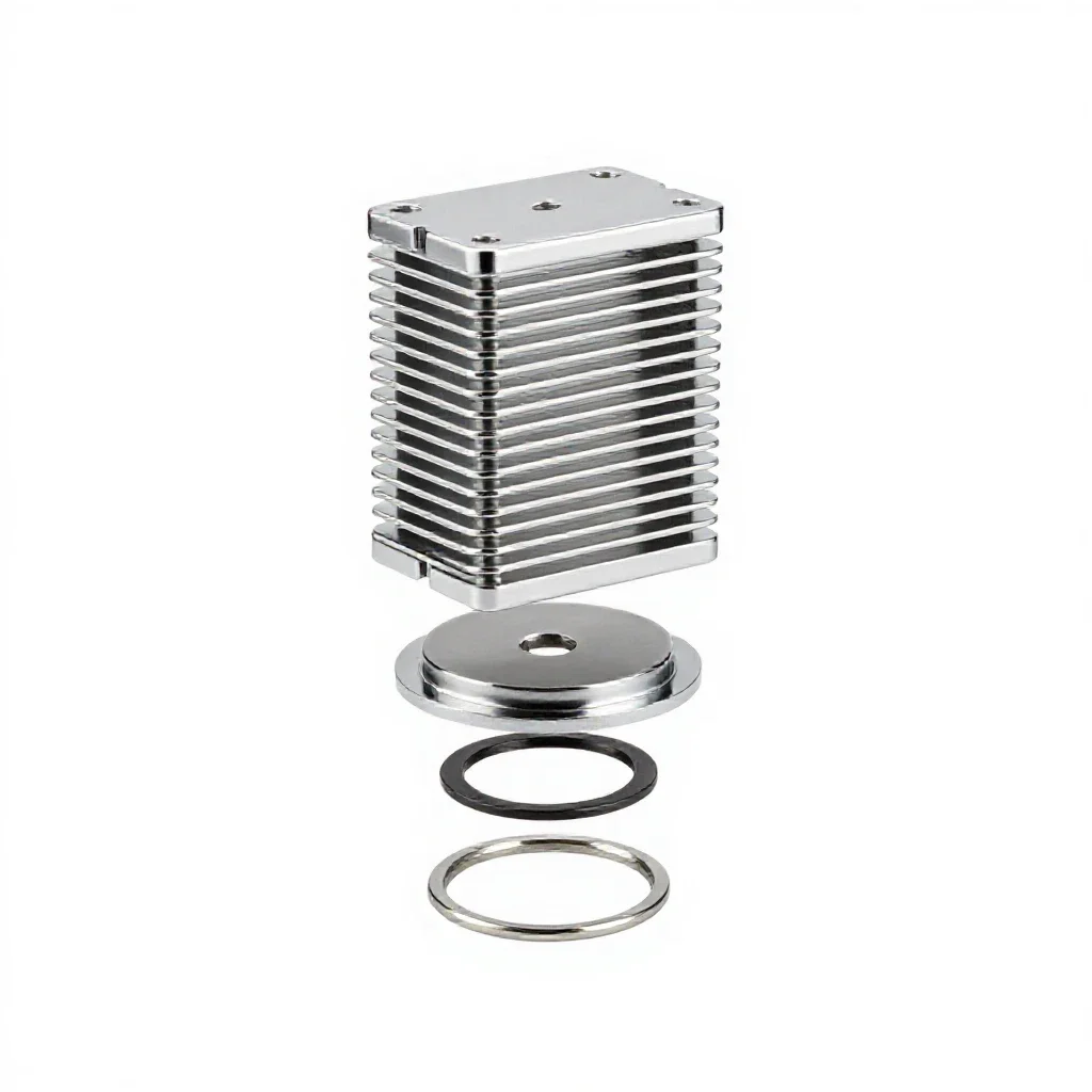 Heat sink isolated on a white background