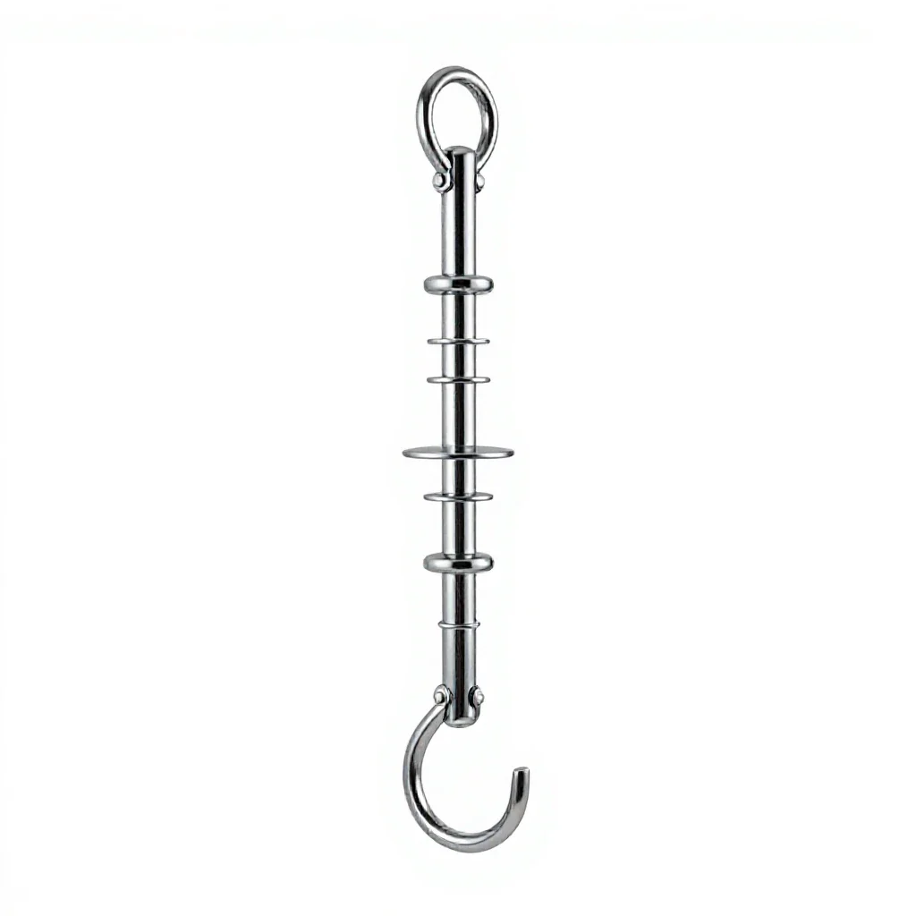 Hitching post isolated on a white background
