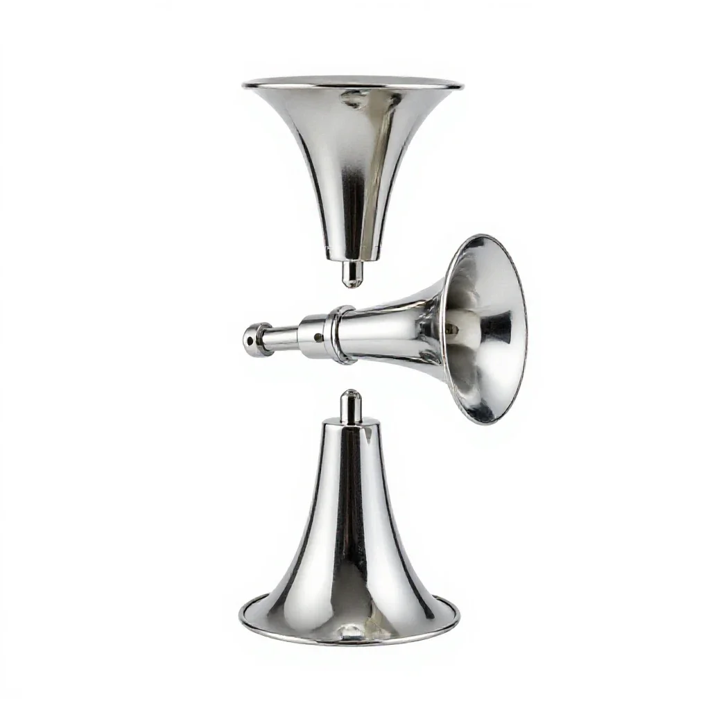 Horn isolated on a white background
